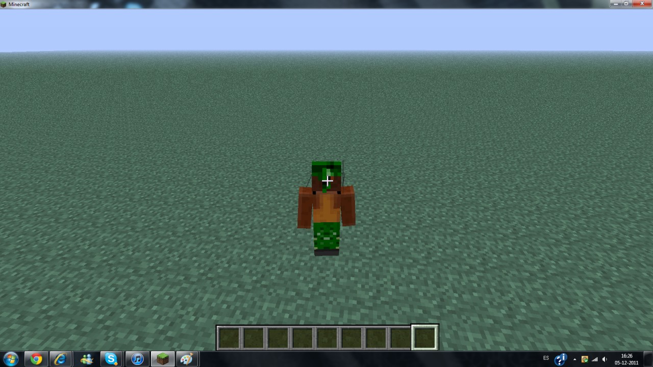 Flat Map Minecraft Map